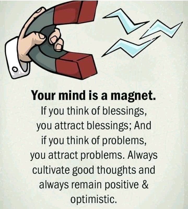 Your mind is a magnet