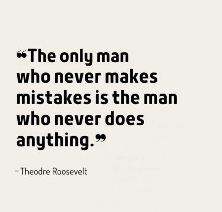 Embracing Mistakes