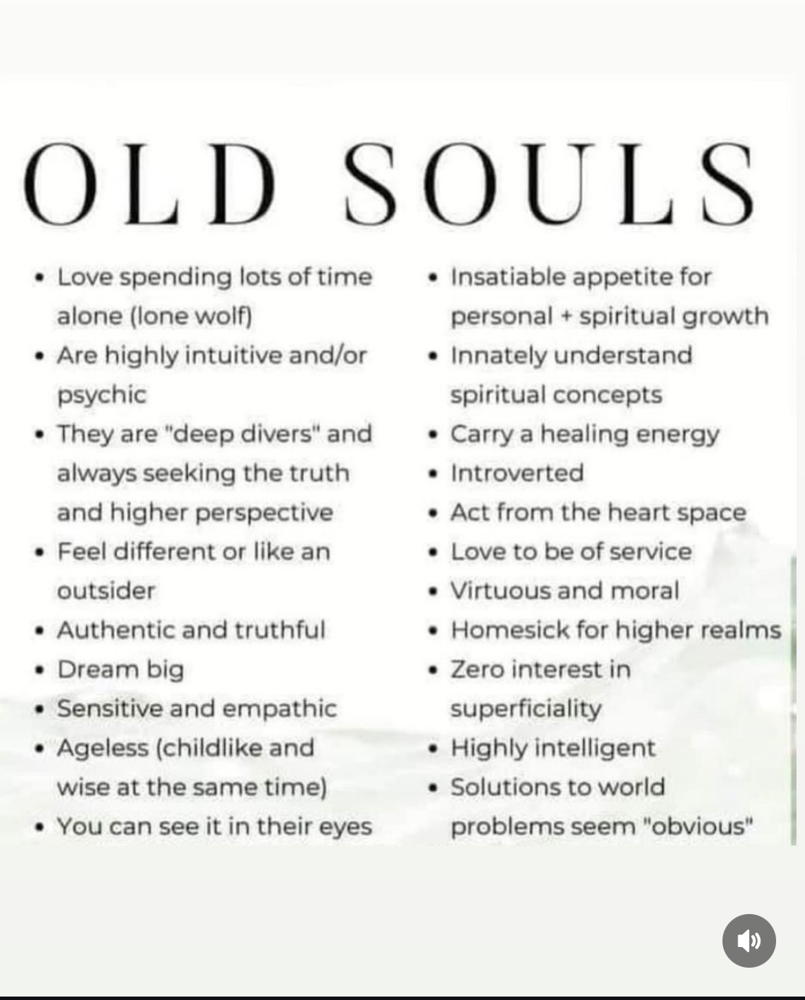 old souls