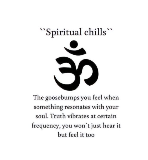 Embracing Spiritual Chills