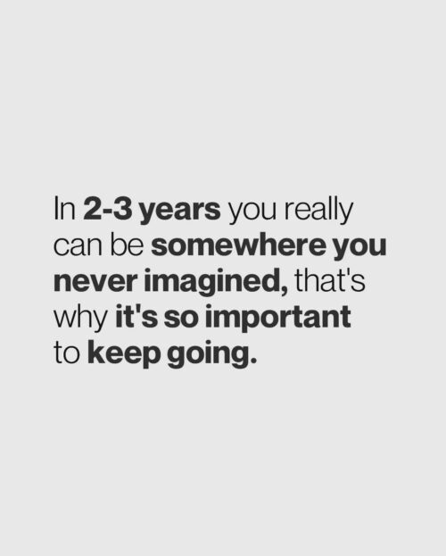The Power of Persistence
