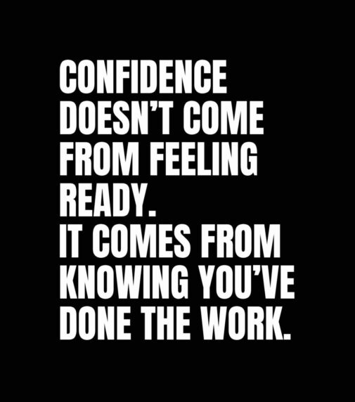 Building True Confidence Through Effort