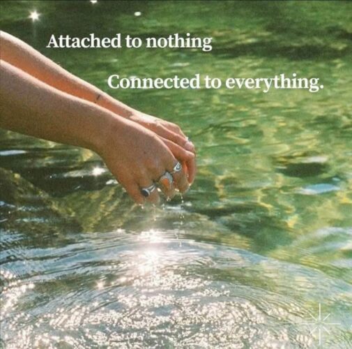 Attached to Nothing, Connected to Everything