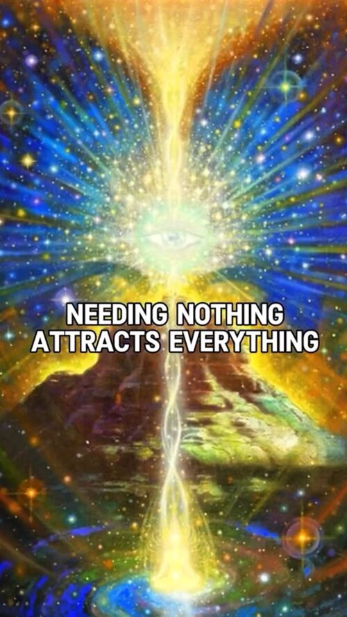 The Power of Needing Nothing