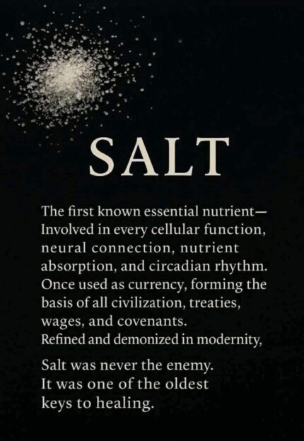 The Timeless Value of Salt